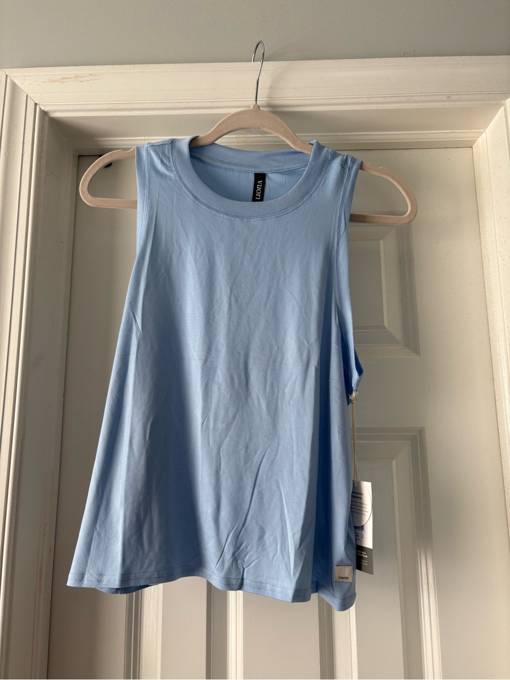 Vuori Women's Light Blue Sleeveless Tank Top